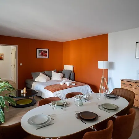 Apartment T3 7 Pers Avec Balcon 15 Min Lyon 5 Min Doua *